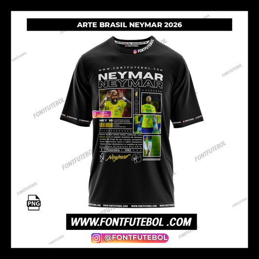 ARTE BRASIL NEYMAR  2026
