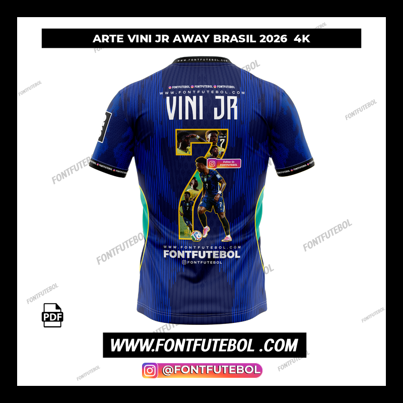 ART VINI JR HOME/AWAY BRAZIL 2026 4K