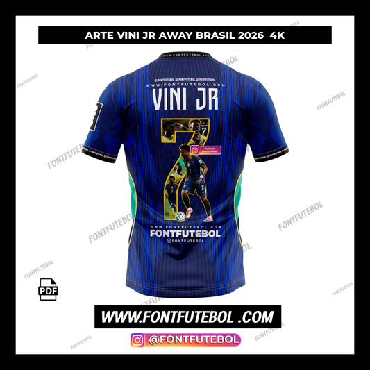 ARTE VINI JR HOME/AWAY BRASIL 2026 4K