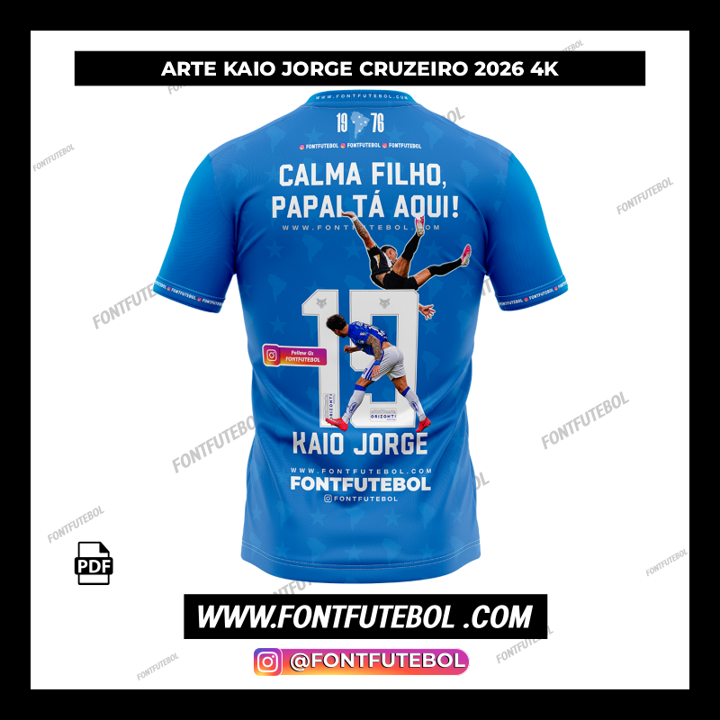 ARTE KAIO JORGE CRUZEIRO 2026 4K