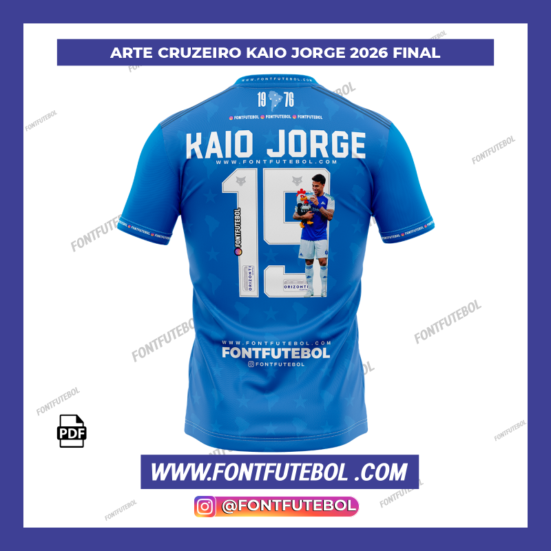 ARTE CRUZEIRO KAIO JORGE 2026 FINAL