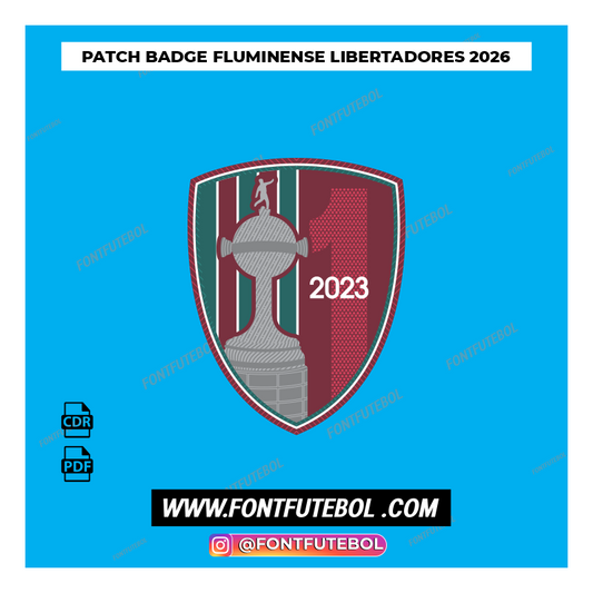 PATCH BADGE FLUMINENSE LIBERTADORES 2026