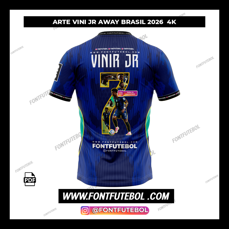 ARTE VINI JR HOME/AWAY BRASIL 2026 4K