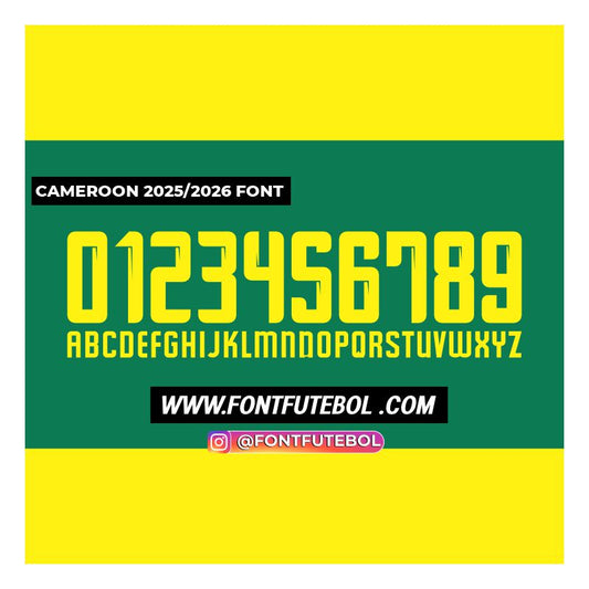 CAMEROON 2025 FONT