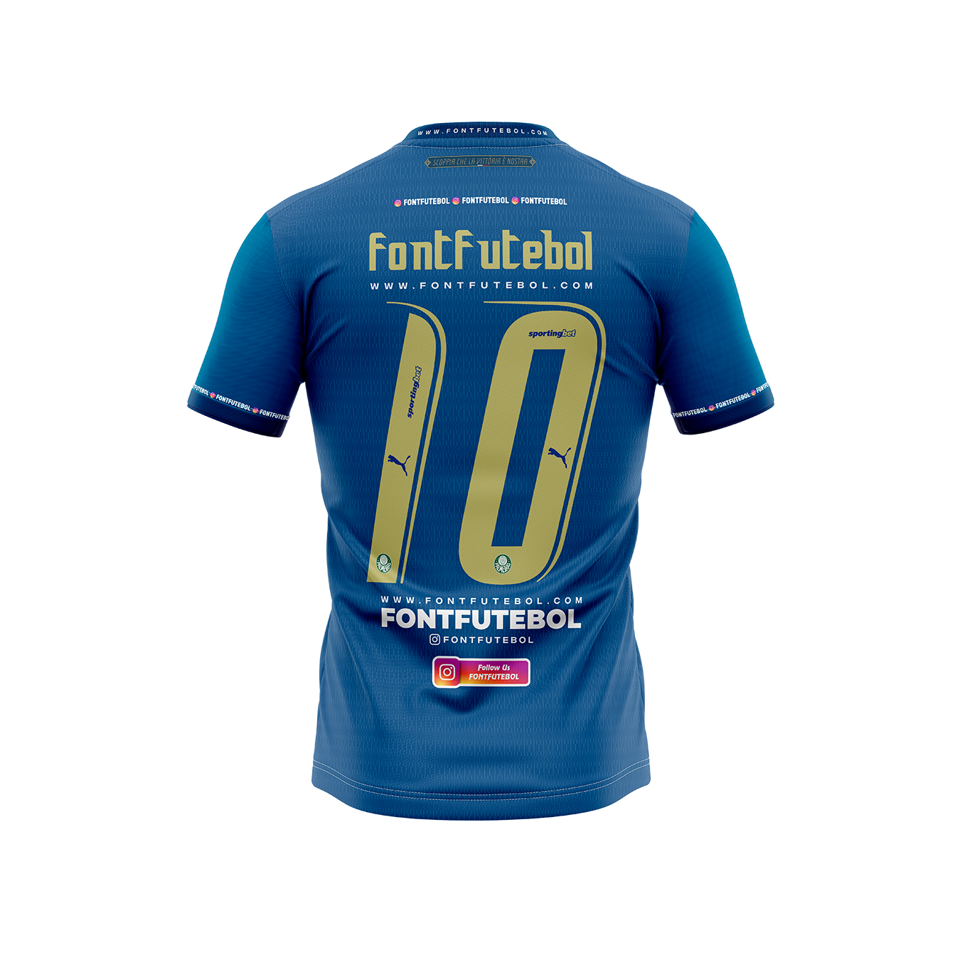 PALMEIRAS THIRD 2026/2027 FONT VECTOR