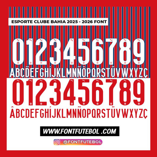 E. CLUBE BAHIA 2025 - 2026 FONT