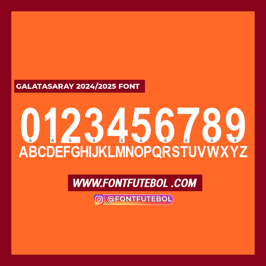 GALATASARAY 2024/2025 FONT
