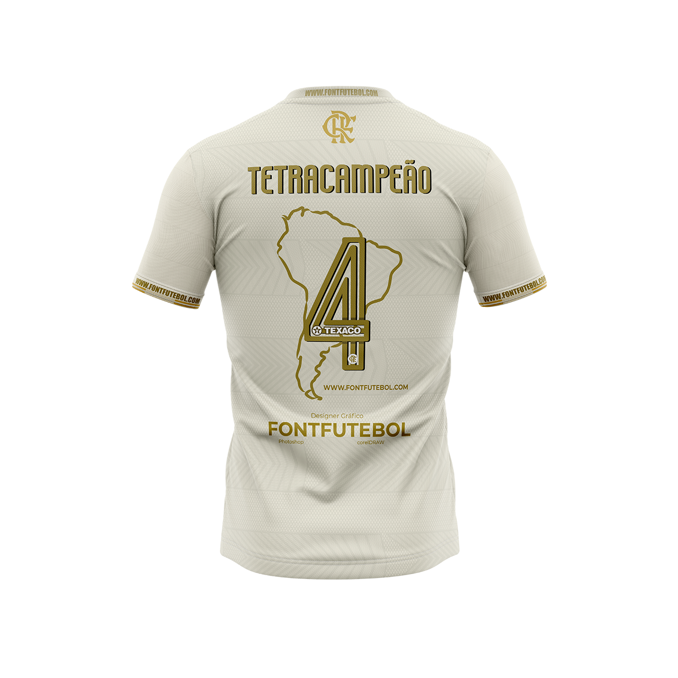 Kit Tetra Flamengo Third – Artes Exclusivas Libertadores 2025