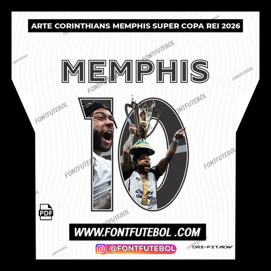 ARTE CORITNHIANS MEMPHIS SUPER COPA REI 2026