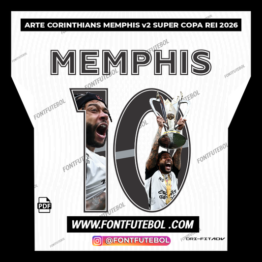 ARTE CORINTHIANS MEMPHIS v2 SUPER COPA REI 2026