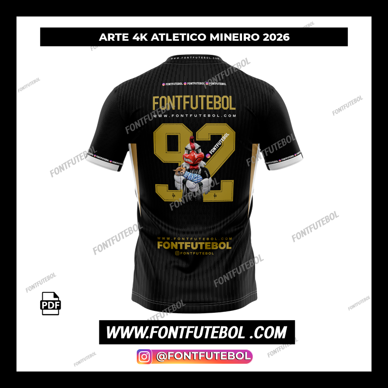 ARTE 4K ATLETICO MINEIRO 2026