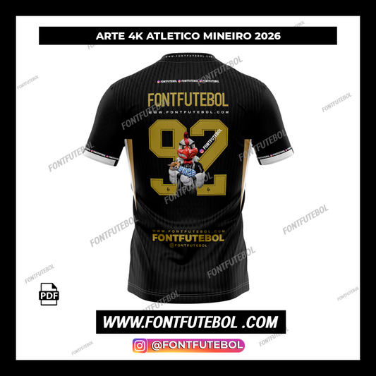 ARTE 4K ATLETICO MINEIRO 2026