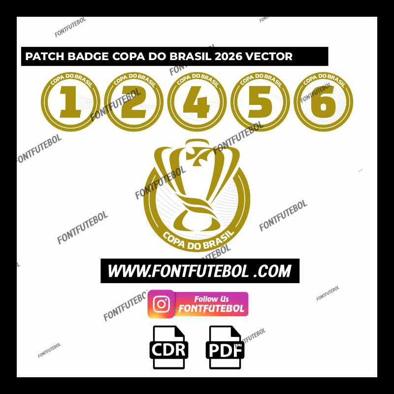 PATCH COPA DO BRASIL 2026/2027 VECTOR