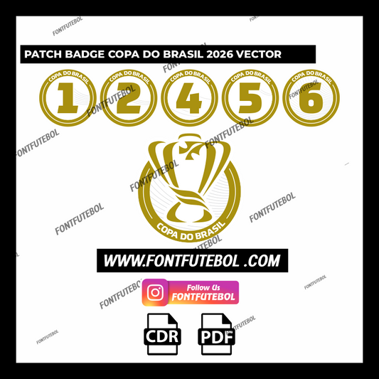 PATCH COPA DO BRASIL 2026/2027 VECTOR