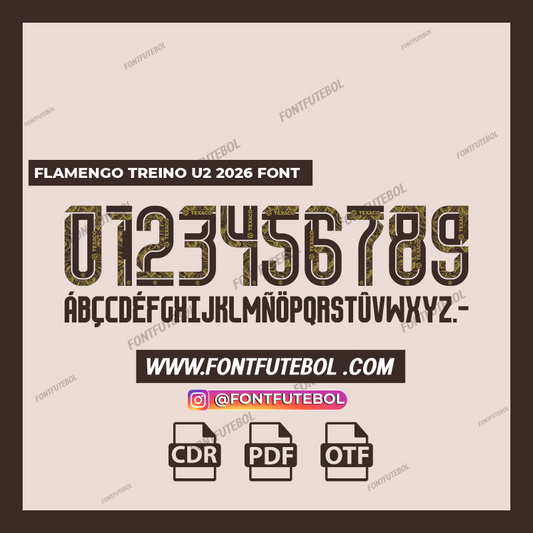 FLAMENGO TREINO U2 2026 FONT