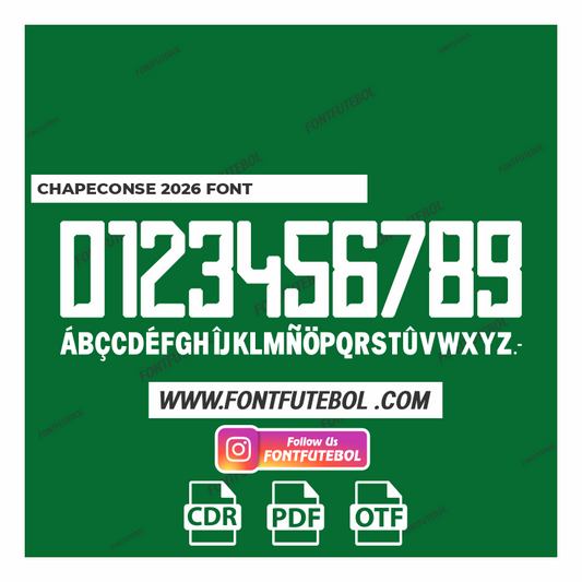 CHAPECONSE 2026 FONT
