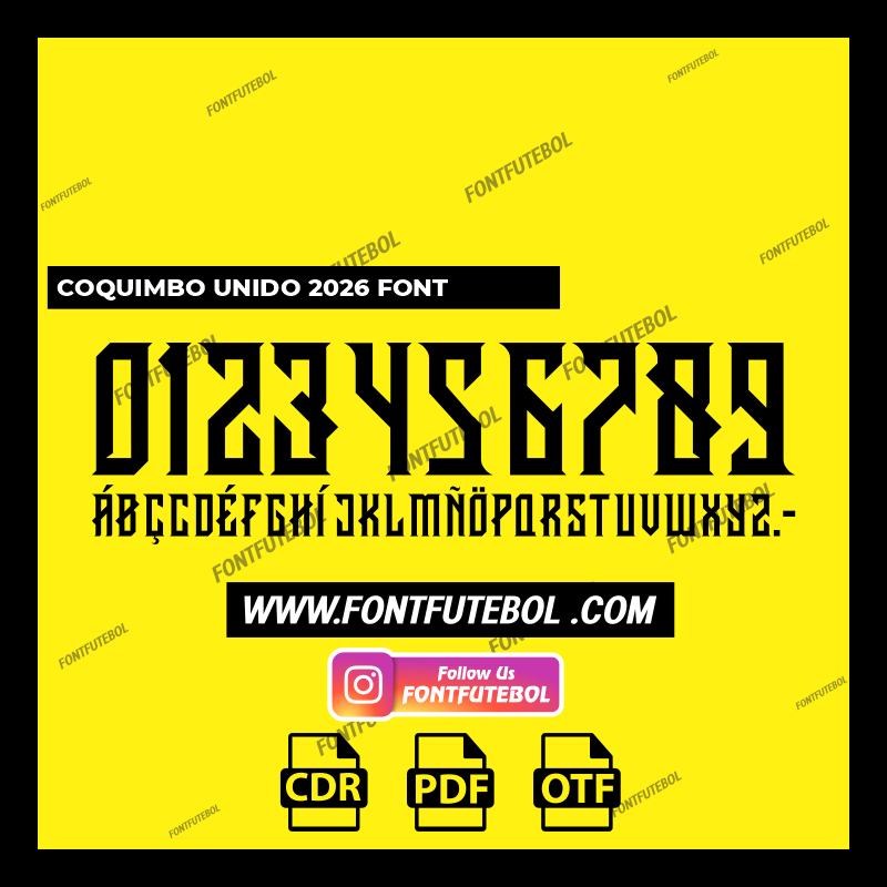 COQUIMBO UNIDO 2026 FONT