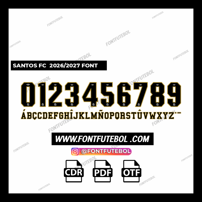 SANTOS FC 2026/2027 FONT