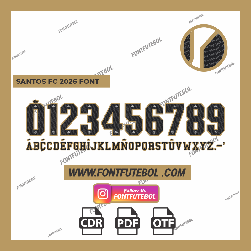 SANTOS FC 2026/2027 FONT