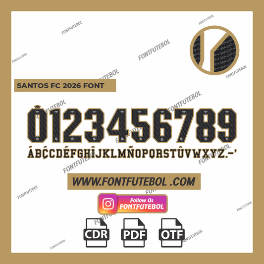 SANTOS FC 2026/2027 FONT