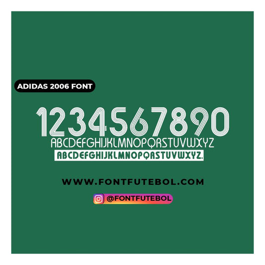 ADIDAS 2006 FONT