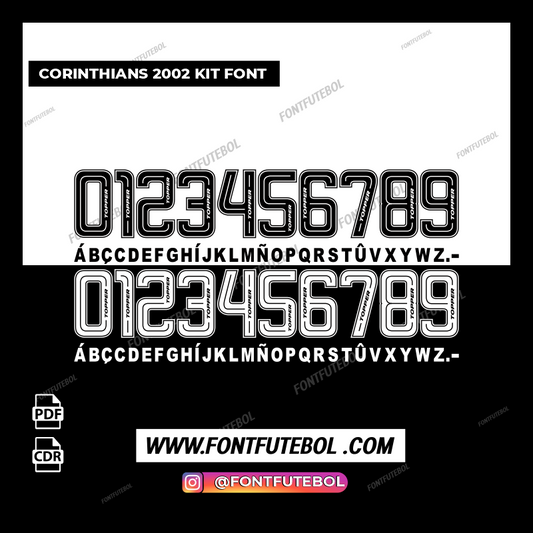 CORINTHIANS 2002 KIT FONT