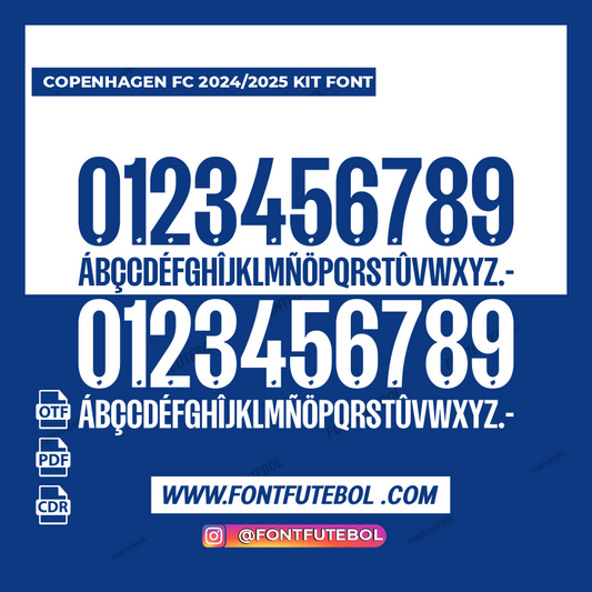 COPENHAGEN 2024/2025 KIT FONT