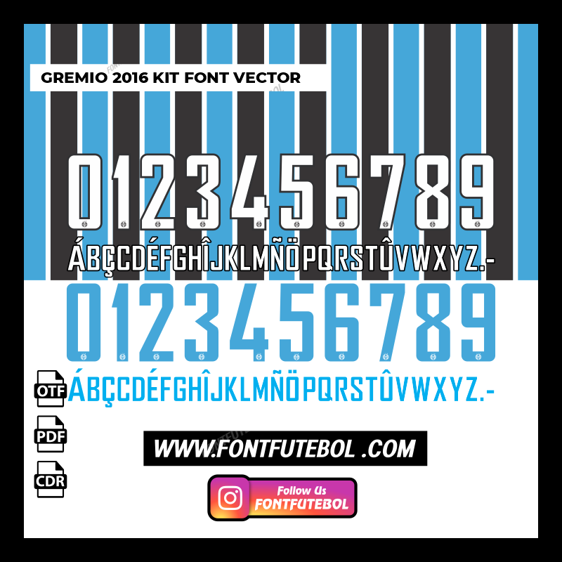 GREMIO 2016/2017 KIT FONT
