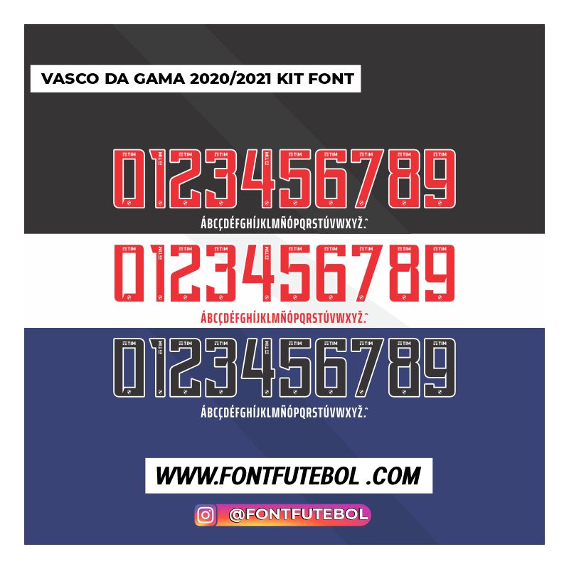VASCO DA GAMA 2020/2021 KIT FONT
