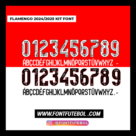 FLAMENGO 2024/2025 KIT FONT