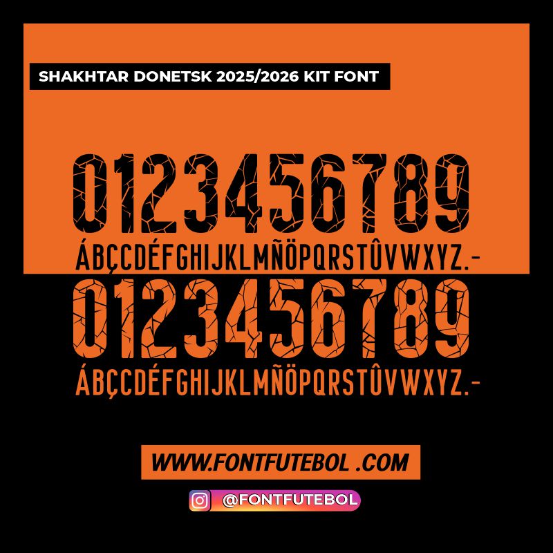 SHAKHTAR DONETSK 2025/2026 KIT FONT