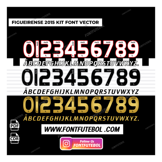 FIGUEIRENSE 2015 ( LUPO ) KIT FONT VECTOR