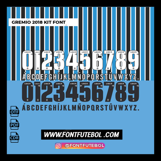 GREMIO 2018 FONT
