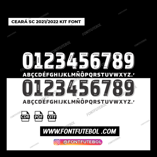 CEARÁ SC 2021/2022 KIT FONT