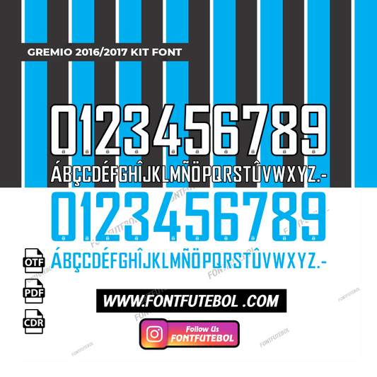 GREMIO 2016/2017 KIT FONT