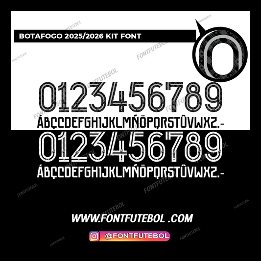 BOTAFOGO 2025/2026 KIT FONT
