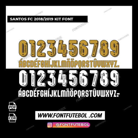 SANTOS FC 2018/2019 KIT FONT