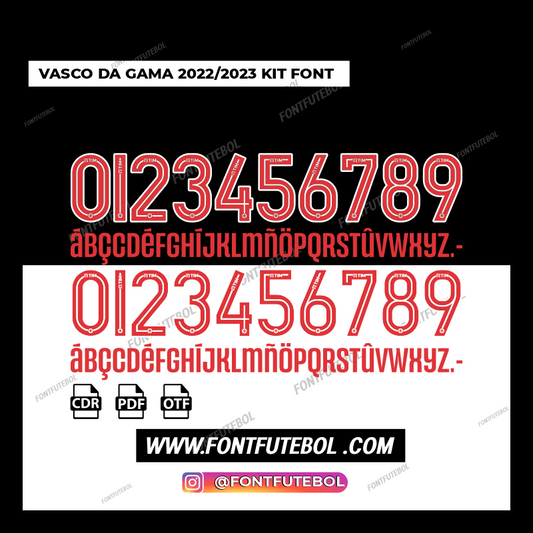 VASCO DA GAMA 2022/2023 KIT FONT