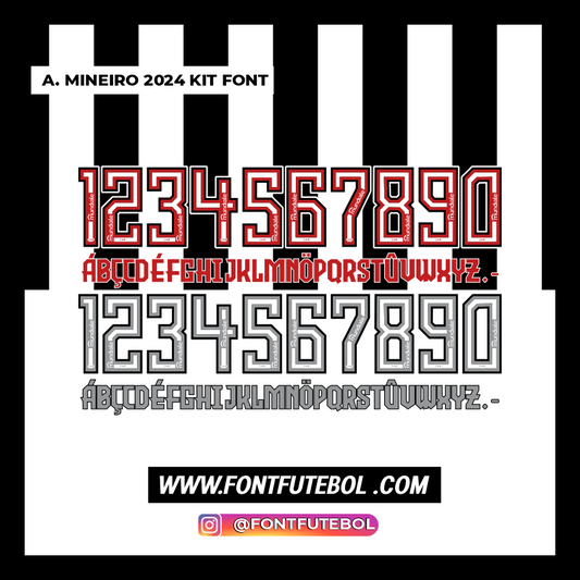 A. MINEIRO 2024 KIT FONT