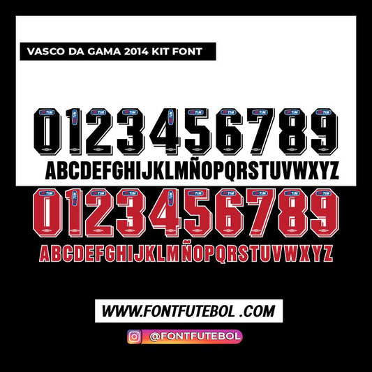 VASCO DA GAMA 2014 KIT FONT