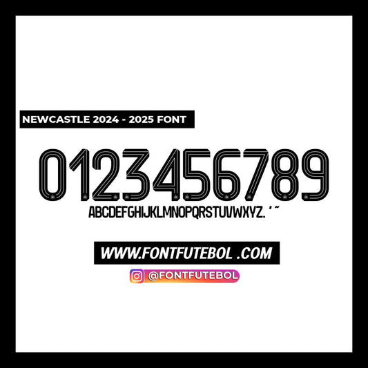 NEWCASTLE 2024 - 2025 FONT