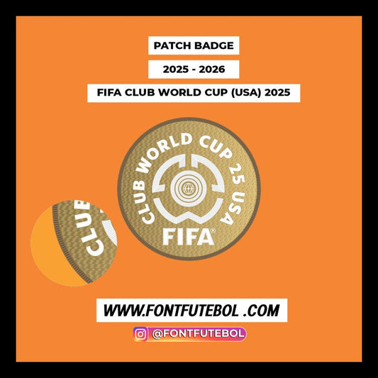 PATCH BADGE FIFA CLUB WORLD CUP USA 2025 VECTOR