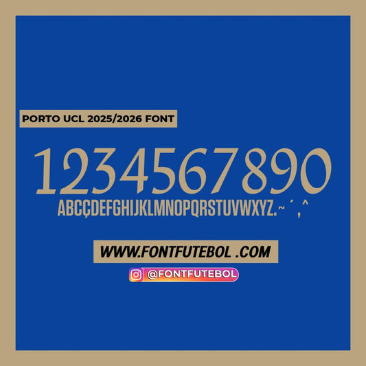 PORTO UCL 2025/2026 FONT