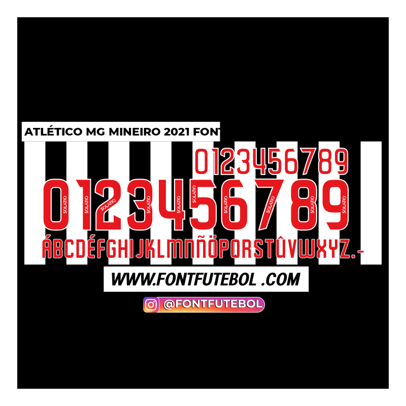 ATLÉTICO MG MINEIRO 2021 FONT