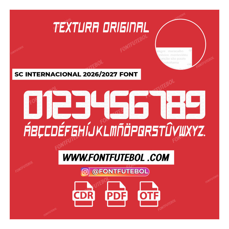 SC INTERNACIONAL 2026/2027 FONT