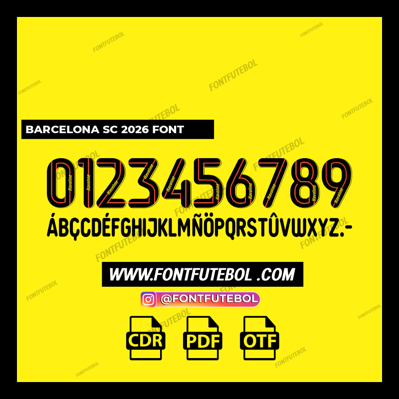 BARCELONA SPORTING CLUB 2026 FONT