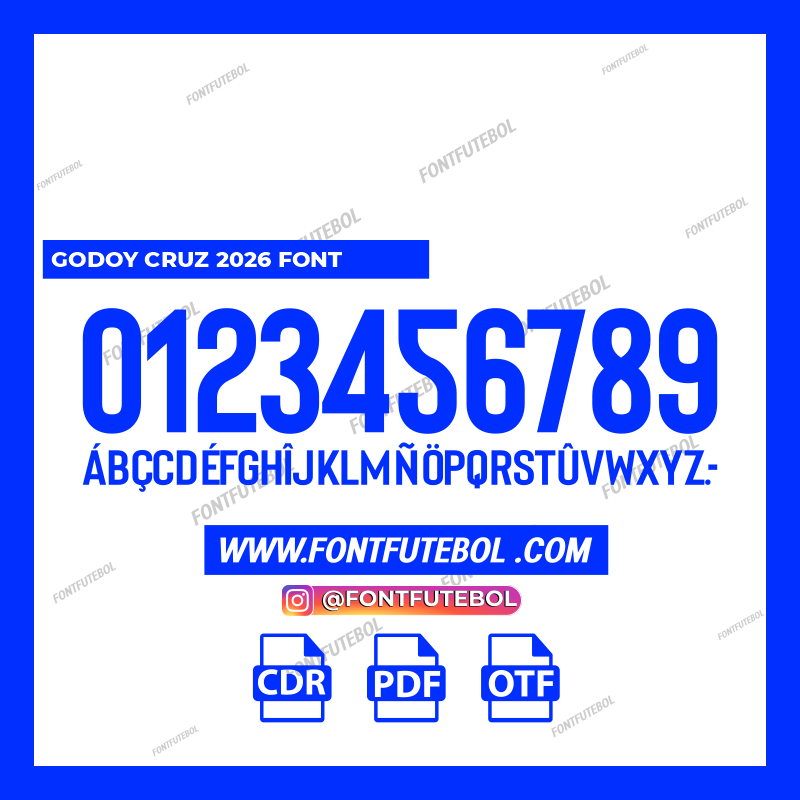 GODOY CRUZ 2026 FONT