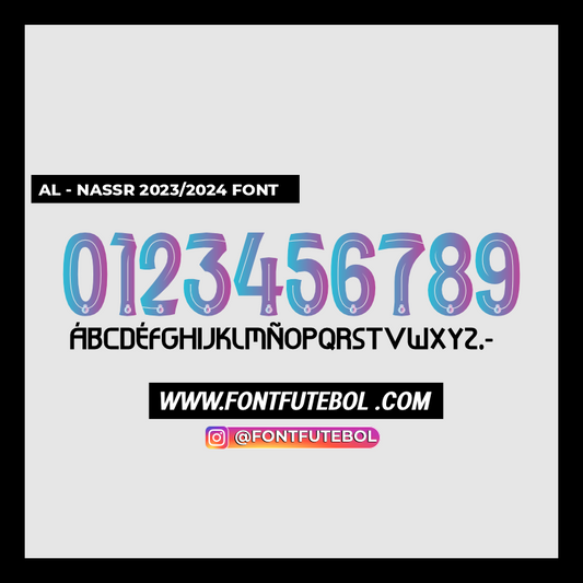 AL NASSR 2023/2024 FONT