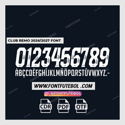 CLUBE REMO 2026/2027 FONT