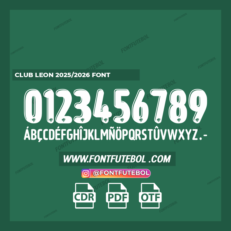 CLUB LEÓN 2025/2026 FONT